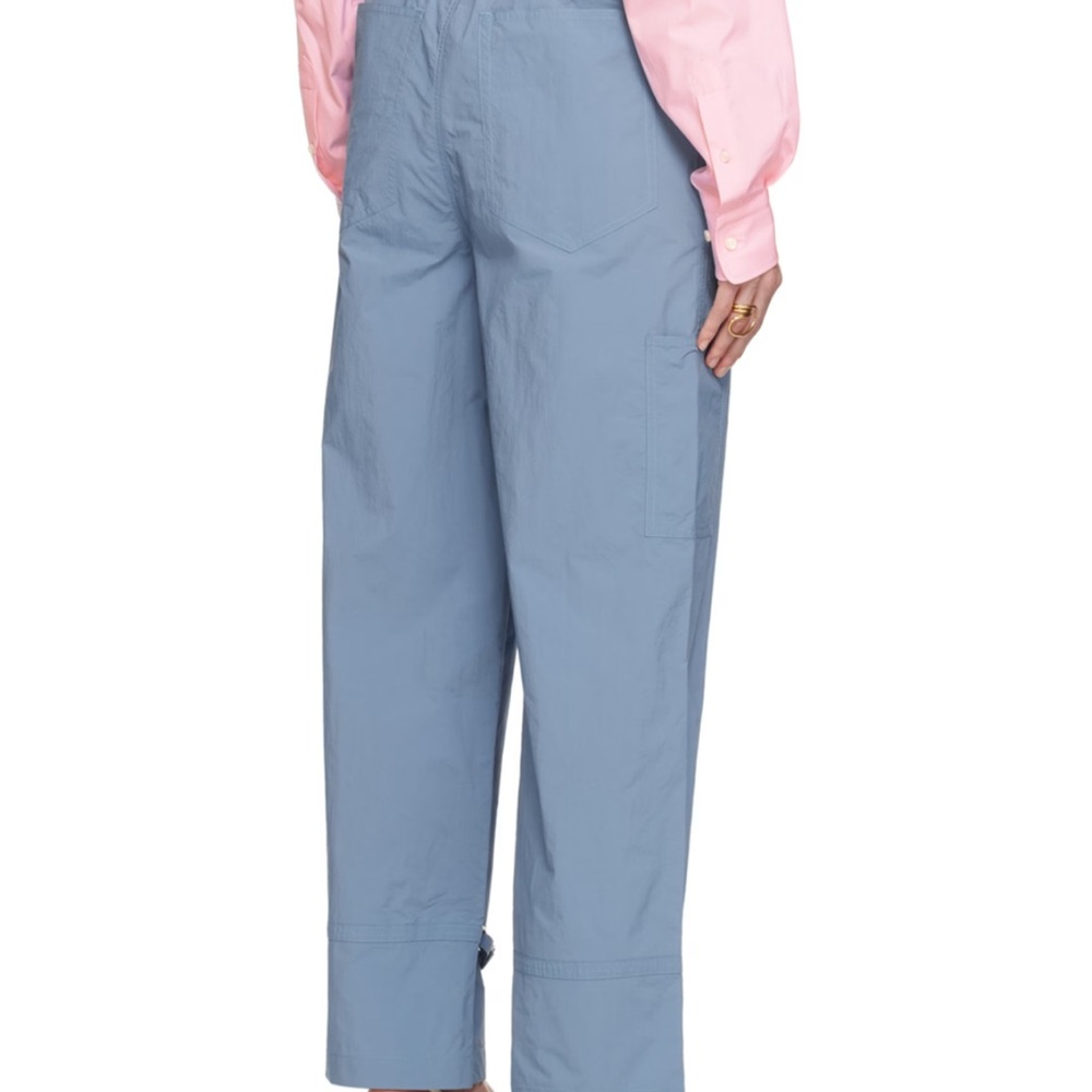 Saks Potts Nylon Blue Pants Sz12